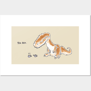 Tea Rex Posters and Art